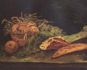 Vincent Van Gogh Still Life wtih Apples,Meat and a Roll (nn04) oil painting picture wholesale